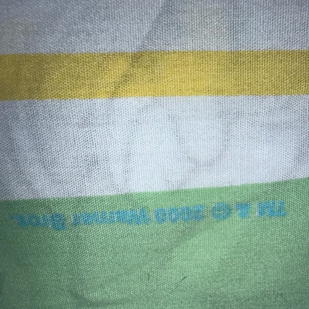 RARE Vintage 2000 Warner Bros Bugs Tweety Taz Donald Duck Twin Bed Sheet Set